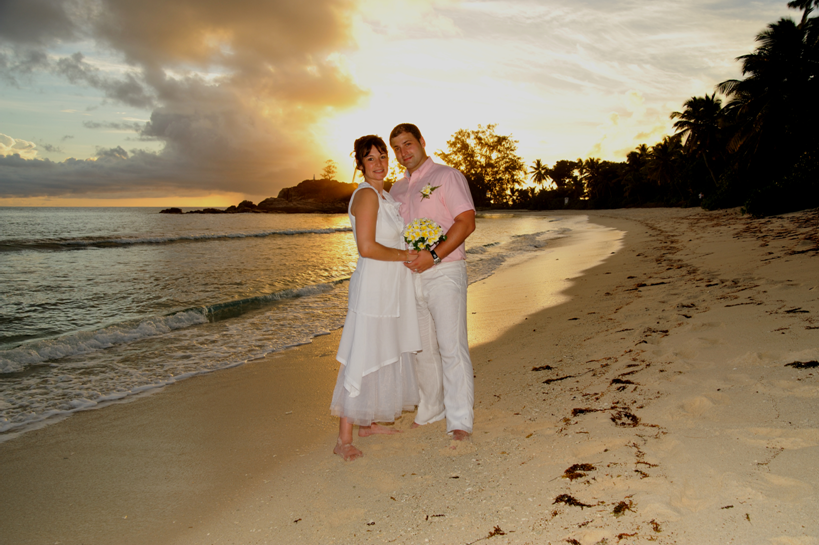 mariage seychelles lionel et alexandra